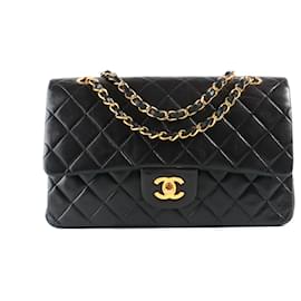 Chanel-CHANEL Handtaschen T.  Leder-Schwarz
