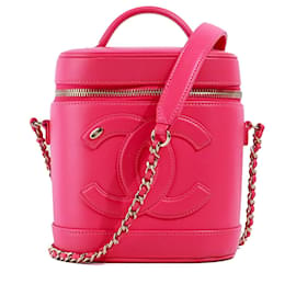 Chanel-CHANEL Sacs T.  Cuir-Rose