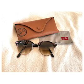 Ray-Ban-Clubround-Brown,Blue
