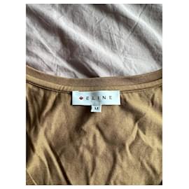 Céline-Camiseta sin mangas Céline marrón T.M.-Marrón claro