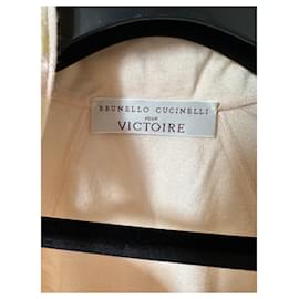 Brunello Cucinelli-Light pink silk top by Brunello Cucinelli-Pink