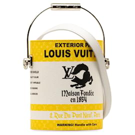 Louis Vuitton-Lata de pintura con monograma amarillo de Louis Vuitton-Amarillo