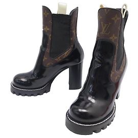 CHAUSSURES LOUIS VUITTON BOTTINES STAR TRAIL CHELSEA MONOGRAM 36 LOW BOOTS Autre