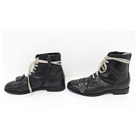 Gucci-SHOES GUCCI QUEERCORE ANKLE BOOTS WITH DIONYSUS BUCKLE 6.5 40.5 BOOTS SHOES-Black