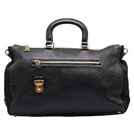 Prada-Leather & Nylon Handbag-Other