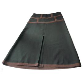 MARNI Long black skirt superb T46 ITALIAN good condition Black