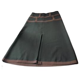 Marni-MARNI Long black skirt superb T46 ITALIAN good condition-Black