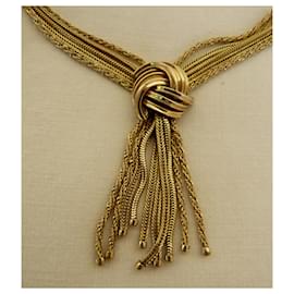 Vintage-Halsketten-Gold hardware