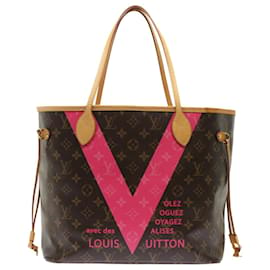 Louis Vuitton-Louis Vuitton Neverfull MM-Marron