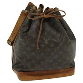 Louis Vuitton-LOUIS VUITTON Monogram Noe Shoulder Bag M42224 LV Auth 68323-Monogram
