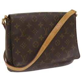 Louis Vuitton-LOUIS VUITTON Monogram Musette Tango Long Strap Shoulder Bag M51388 Auth bs12566-Monogram