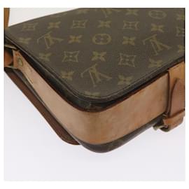 Louis Vuitton-LOUIS VUITTON Monogram Cartouchiere MM Shoulder Bag M51253 LV Auth 67178-Monogram