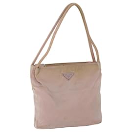 Prada-PRADA Hand Bag Nylon Pink Auth 68870-Pink