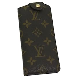 Louis Vuitton-LOUIS VUITTON Monogram Etui Lunette PM Estuche para gafas M66545 LV Auth 69203-Monograma