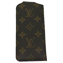 Louis Vuitton-LOUIS VUITTON Monogram Etui Lunette PM Brillenetui M66545 LV Auth 69203-Monogramm