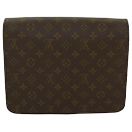 Louis Vuitton-LOUIS VUITTON Monogram Cartouchiere GM Shoulder Bag Vintage M51252 Auth yk11266-Monogram