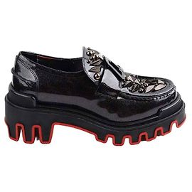 Christian Louboutin Mocassini in pelle Nero