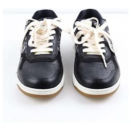 Dior-Leather sneakers-Black