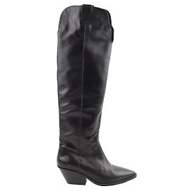 & Other Stories Botas de cuero Negro