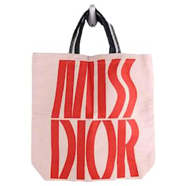 Dior-Red Tote Bag-Red