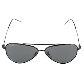 Ray-Ban-Aviator sunglasses black-Black