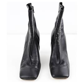 Proenza Schouler-Leather boots-Black