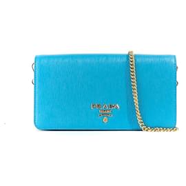 Prada-PRADA Handbags Tessuto-Blue