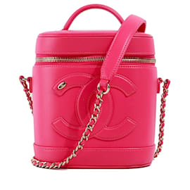 Chanel-CHANEL Handbags Vanity-Pink