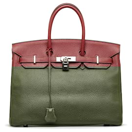 Hermès-HERMES Sacs à main Intemporels/classique-Rouge