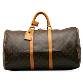 Louis Vuitton-LOUIS VUITTON Travel bags-Brown