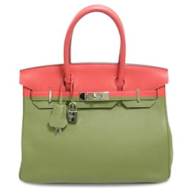 Hermès-Sacs à main HERMES-Rose