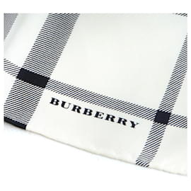 Burberry-Pañuelo de seda Burberry-Beige