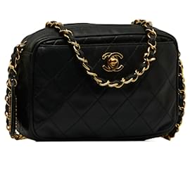 Chanel-CHANEL Handbags Camera Bag-Black