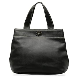 Chanel-CHANEL Handbags Kelly Depeches-Black