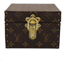 Louis Vuitton-Coffret à bijoux Louis Vuitton-Marron