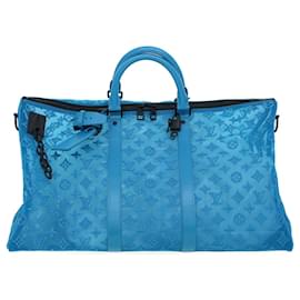 Louis Vuitton-Louis Vuitton Keepall Bandouliere 50-Azul
