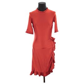 Paco Rabanne vestido rojo Roja