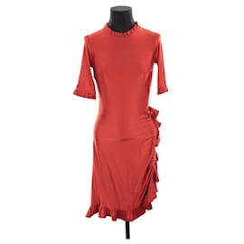 Paco Rabanne-Red dress-Red
