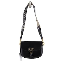 Dior-This shoulder bag features a leather body-Black