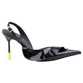 Msgm patent leather heels Black