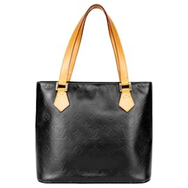 Louis Vuitton-Louis Vuitton Vernis Monogram Houston Bag-Black
