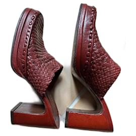 Stéphane Kelian Clogs Chestnut
