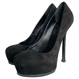 Yves Saint Laurent-Zapatos de tacón-Negro