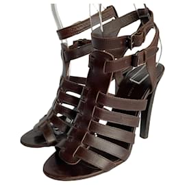 Balenciaga-Sandals-Brown