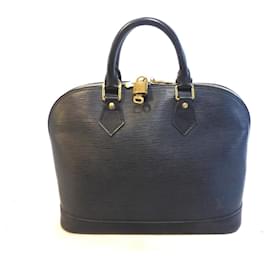 Louis Vuitton-Alma PM Epi Leather Black - AR1926-Black