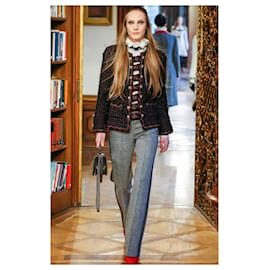 Chanel-Gonna in tweed della collezione Salzburg-Blu