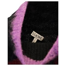Loewe-Maglione Loewe a maglia intarsiata in acrilico multicolore-Altro,Stampa python