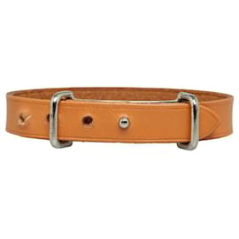 Hermès-Hermes Leather Hapi 2 Bracelet Leather Bracelet in Good condition-Other
