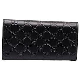 Gucci-Guccissima Leather Interlocking G Long Wallet 369663-Other