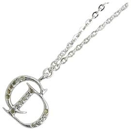Dior-CD Logo Rhinestone Necklace-Other